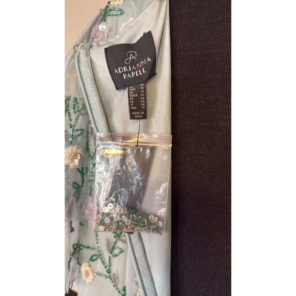 Adrianna Papell - Dress with floral print - Picture 8 of 9